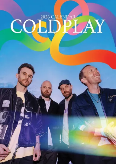Discover 2026 Coldplay - A3 Wall Calendar