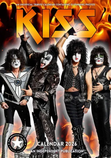 Discover 2026 KISS - A3 Wall Calendar
