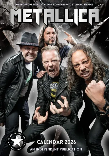 Discover 2026 Metallic'a - A3 Wall Calendar