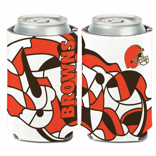 Cleveland Browns XFit Soft Foam Can Bottle Cooler Sleeve