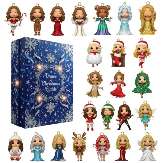 Discover Shakiira Dance Of Christmas Lights Advent Calendar 2025