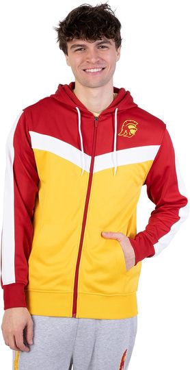 Discover Ultra Game Men's Official Full-Zip Hooded Sweatshirt