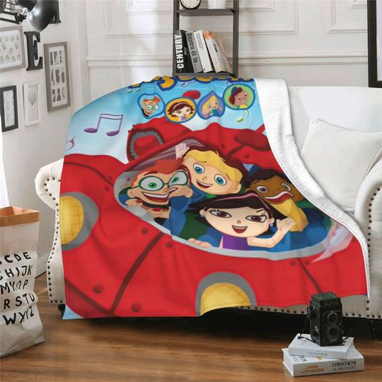 Discover Personalized Little Einsteins Blanket | Custom Theme Flannel Blanket | Cute Blanket with Name | Gift for Kids | Birthday Gift