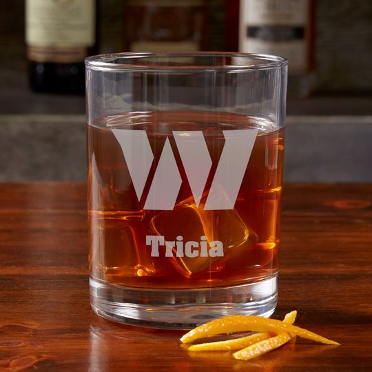 Discover football Washington Football Team Engraved Old Fashioned Whiskey Glass, Gifts for Him, Football Gift, Father's Day Gifts, Gifts for Dad