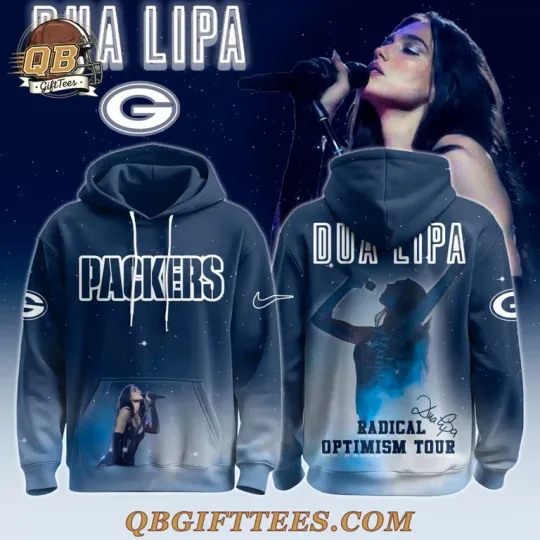 Gr33n B@y P@ck3rs x Dua Lipa Special Edition Hoodie