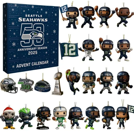 Seattle Seahawks 50th Anniversary Advent Calendar