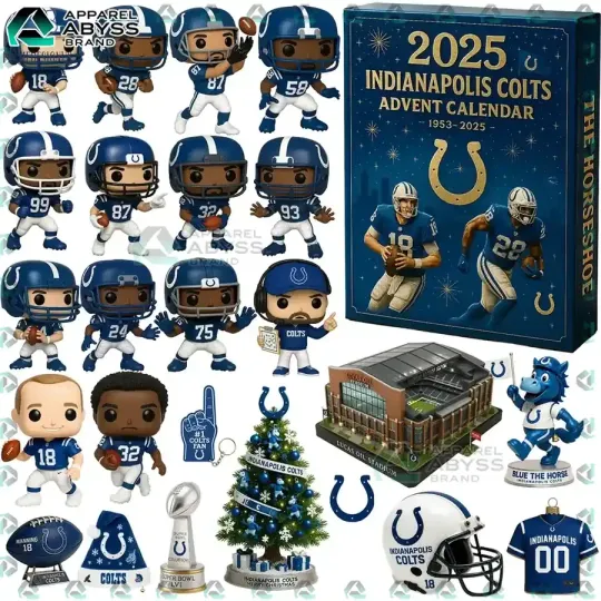 Discover HOT!! Indianapolis Colts Advent Calendar 2025