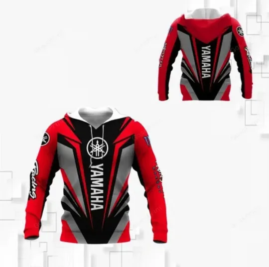 Discover Hoodies 3D Yamaaha Team Racing Top Gift's Top Gift's Full Printing