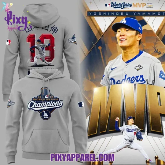 Discover D@d@gers Yamamoto MVP World Series Champions 2025 Hoodie