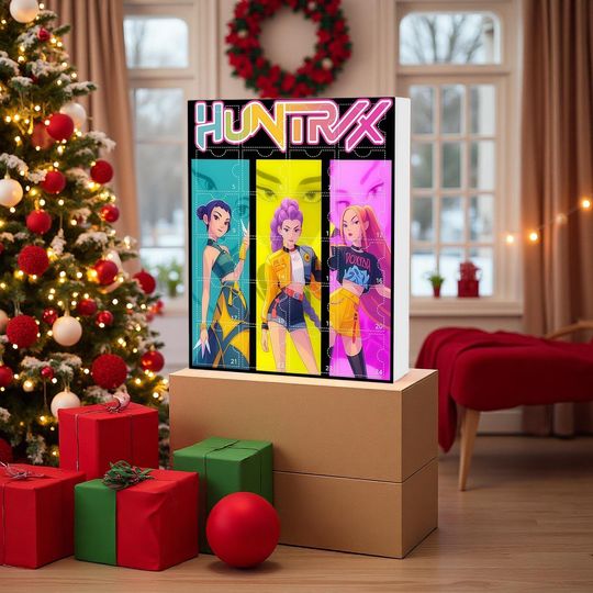 K-Pop Shadow Hunters Advent Calendar 2025 2D Acrylic Ornaments