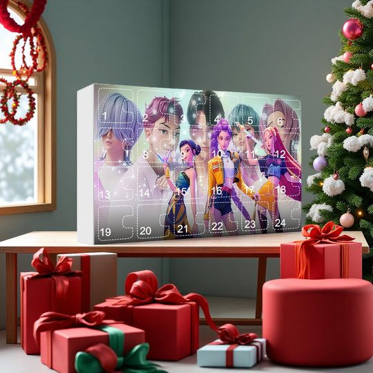 Discover K-Pop Shadow Hunters Acrylic Advent Calendar Christmas Countdown  Ornaments