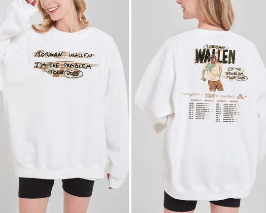 Wallen Western 2025 Tour Sweatshirt - Retro Country Music Concert, Western Shirt and Fan Tee