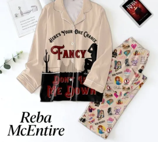 Discover Reba McEntire Here Your One Chance Fancy Pyjama Pajamas Set