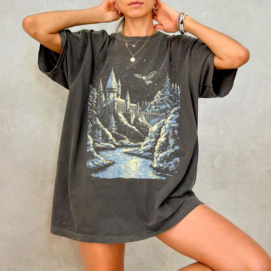 Magical Book Shirt, Bookish Comfort Colors T-Shirt, Wizarding World Shirt, Magical School Shirt, Fantasy Lover Gift, Universal Studios Shirt