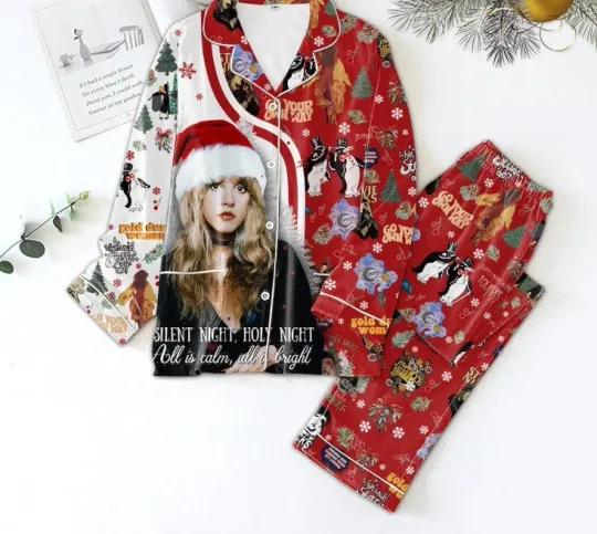 Stevie Nicks Rock On Gold Dust Woman Pyjama Pajamas Set
