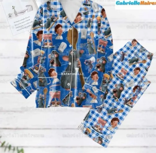 Discover Ratatouille Pajamas Set HG Ratatouille Remy Pyjamas Disney Remy Pajamas
