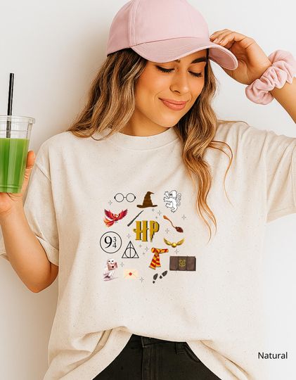 Wizarding World-Inspired Unisex Softstyle T-Shirt, Bookish Apparel, Gift for Fans, Magical Tee