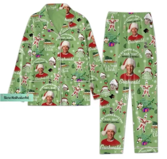 Discover Christmas Griswold Pajamas, Griswold Pajamas Set, Griswold Womens Pajamas Set