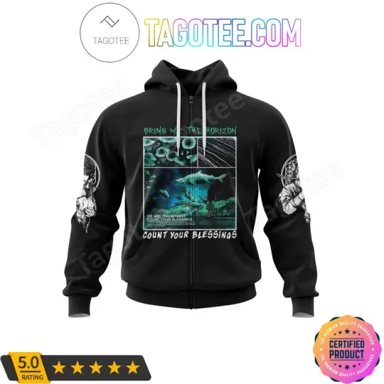 Bring Me The Horizon Count Your Blessings Album Pullover Hoodie