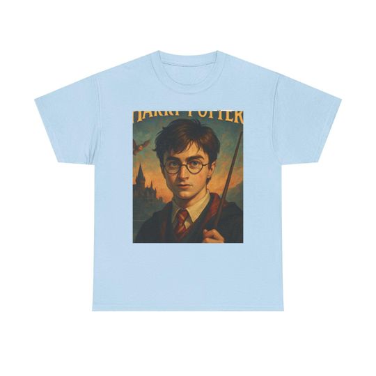 Retro Wizard Unisex Tee: Harry Potter Inspired Magical Apparel
