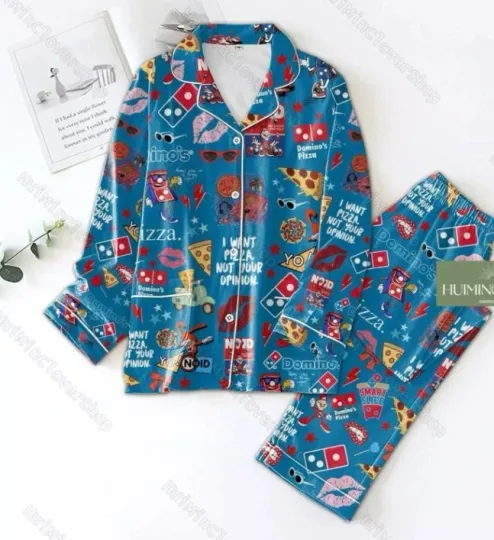 Discover Pizza Pajamas Set Pizza Womens Pajamas Pizza Lover Holiday Pajamas Pizza Shirt