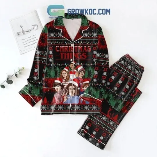 Discover Things Merry Christmas Pajamas Set