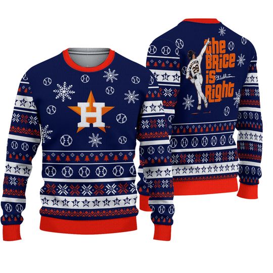Astros Christmas In July Ugly Sweater