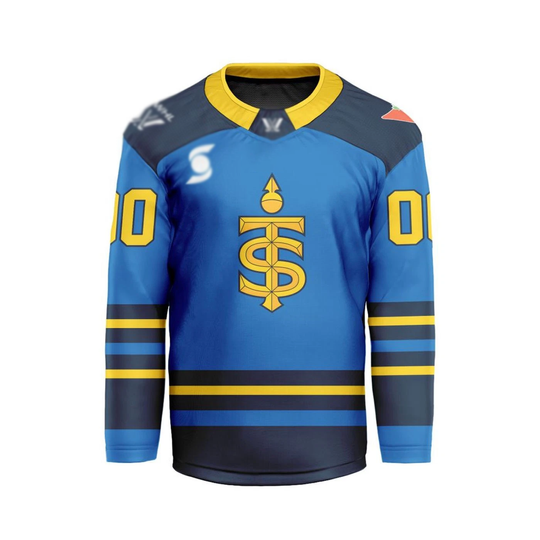 Personalize Toronto Sceptres 2024-2025 Home V-shaped Hockey Shirt Men's Fan Gear