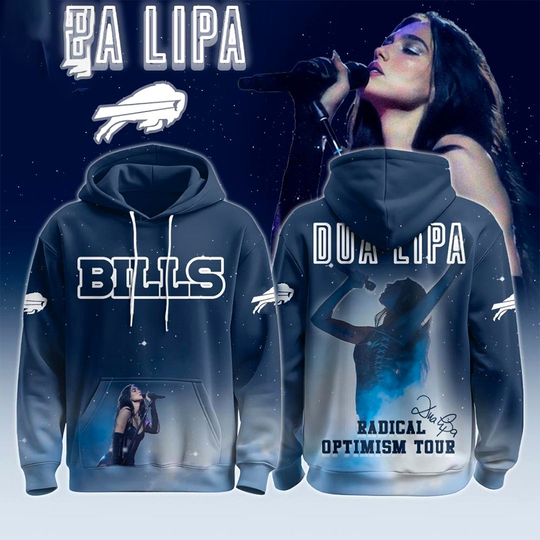 Buffalo Bills Dua Lipa Hoodie 2025