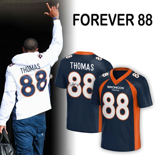 Discover Denver Broncos Thomas Forever Our 88 Jersey