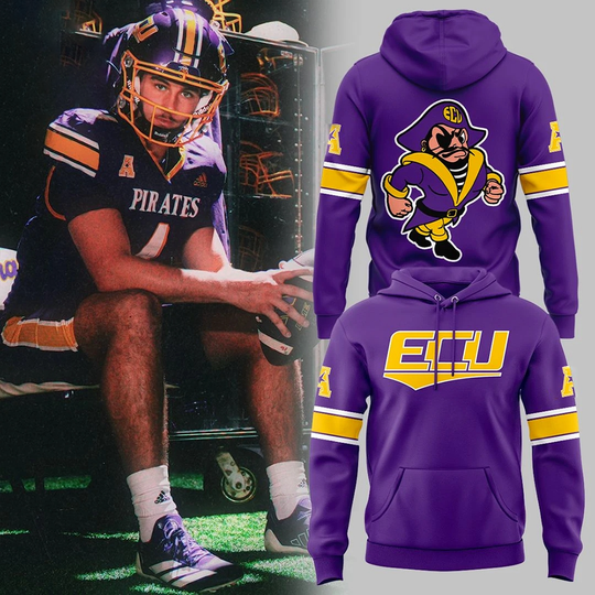 East Carolina Pirates Throwback Helmet Hoodie