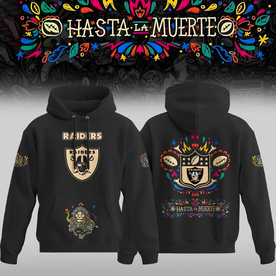 Las Vegas Raiders Hasta La Muerte Hoodie
