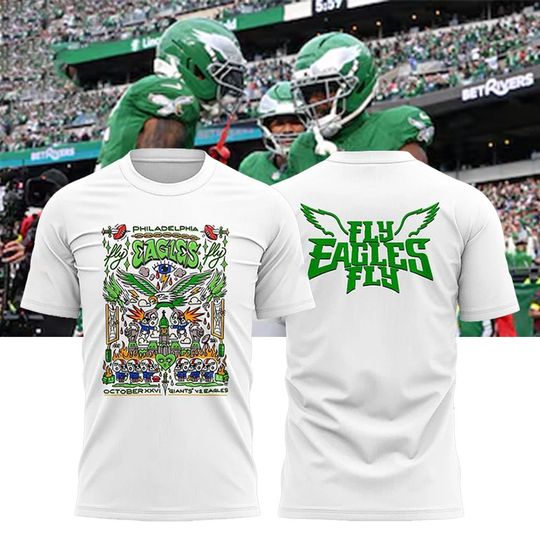Discover Philadelphia Eagles Week 8 2025 Shirt
