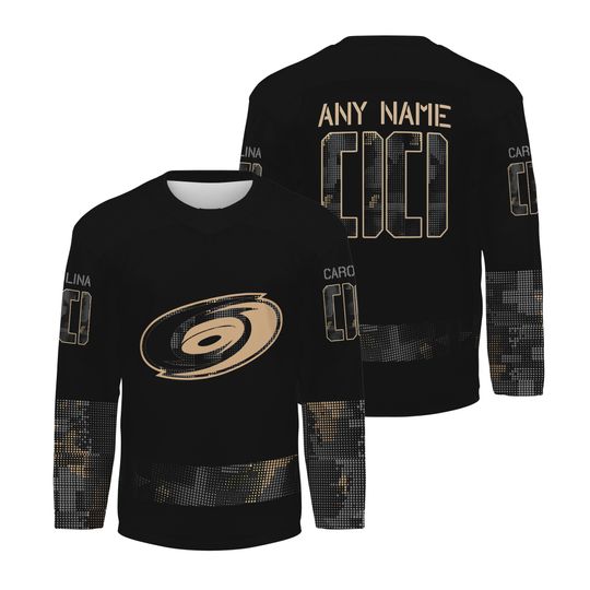 Custom Carolina Hurricanes Military Appreciation Hockey Shirt Men's Fan Gear