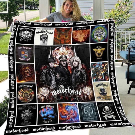 Motorhead Cover Poster Fleece Blanket