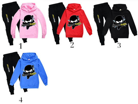 Ninja Kidz Kids Hoodie and Joggers Set