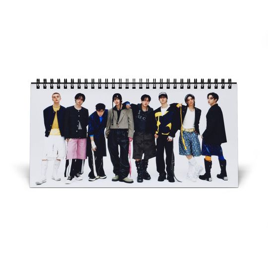 Discover Stray Kids 2026 Desktop Calendar, Kpop Fan Gift, Kpop Desk Decor, Calendar Planner