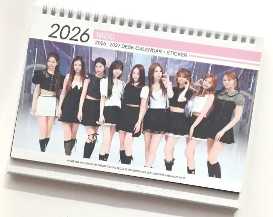 Discover NIZIU niziu Photo 2026 2027 Desk Calendar Calender Gift Kpop Goods Nice Best