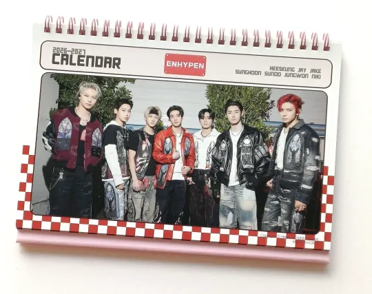 Discover Enhypen Photo 2026 2027 Desk Calendar Calender Kpop Goods Gift Recommend