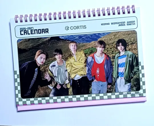 Discover Cortis Photo 2026 2027 Desk Calendar Calender Chrsitmas Goods Gift