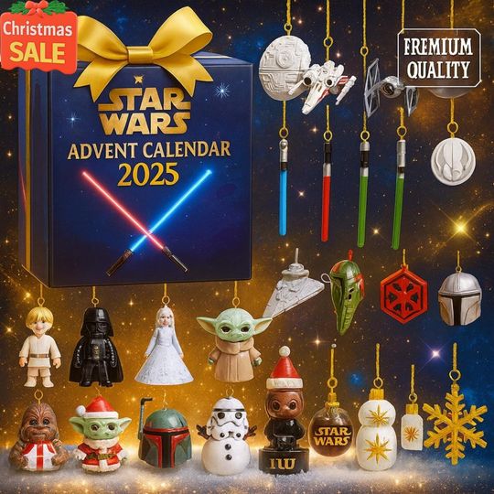 Discover Star Wars Advent Calendar 2025, Holiday Countdown Toy Set