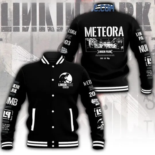 Discover Linkin Park Meteora Numb Baseball Jacket