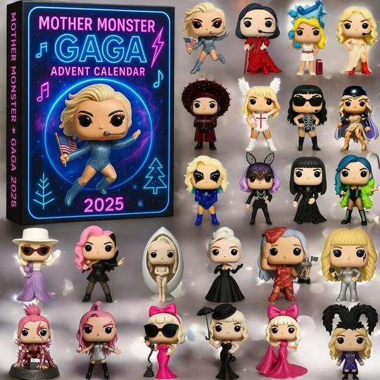 Discover Mother Monster Ld ga Advent Calendar 2025, 24 Days Countdown Christmas Advent Daily Gift