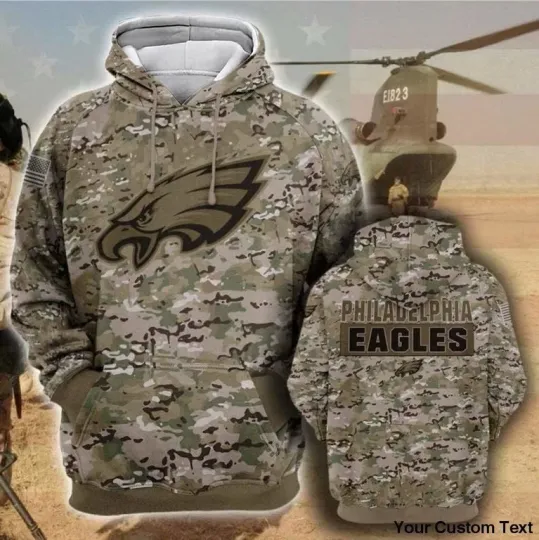 Discover E.agles sale camo hoodie