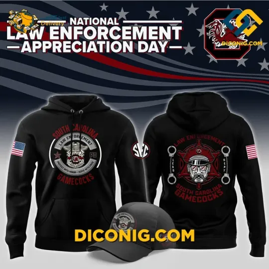 Discover NCAA SC Gamecocks Law Appreciation Hoodie