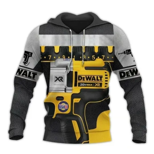 Discover Beautiful Dewalt Hand Tools Hoodie 3D All Over Prints Top Gift's 2025, Christmas Gift