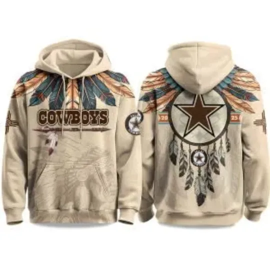 Discover Cow!boys Native Heritage 2025 Hoodie, Christmas Gift