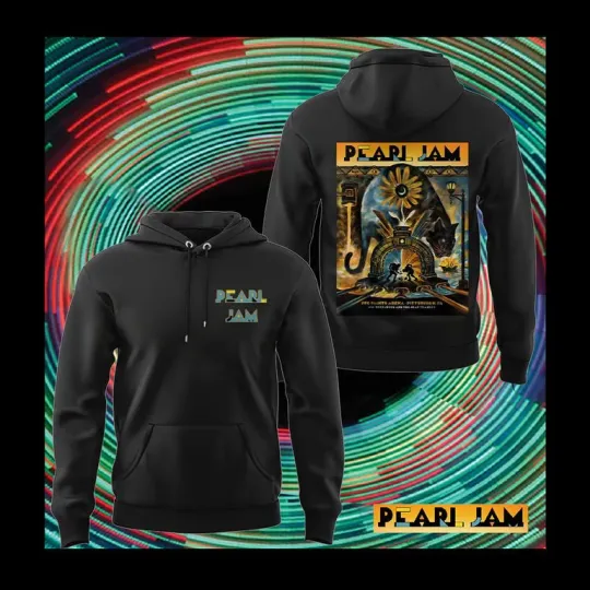 Discover Pe@rl J@m Dark Matter Tour From Pittsburgh 2025 Hoodie, Christmas Gift