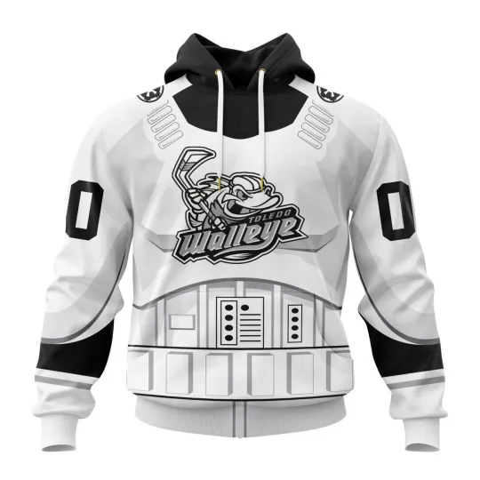 Discover Custom Toledo Walleye Star Wars Stormtroopers Hoodie