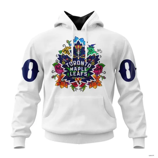 Discover Personalized Toronto Maple Leafs Hoodie Specialized Unisex Kits Dia De Muertos